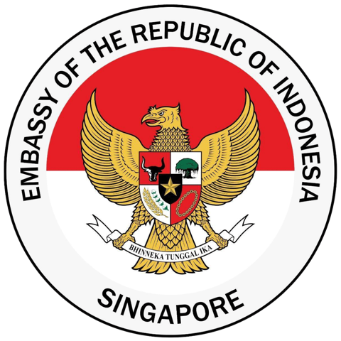 Embassy of the Republic of Indonesia in Singapore accreditation emblem